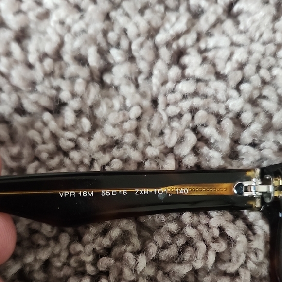 Prada Brown and Gold Sunglasses - Picture 3 of 5